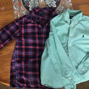Handsome 2 shirt bundle! Polo & Tommy Hilfiger:)